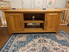 Used, Solid Oak TV Stand Cabinet for sale  Shipping to South Africa