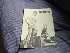 Smiths tour programme for sale  CROYDON
