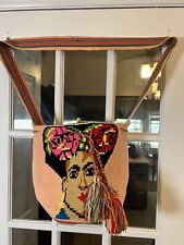 Bolsa Wayuu Mochila Colombiana Tamanho Grande Frida Kahlo comprar usado  Enviando para Brazil