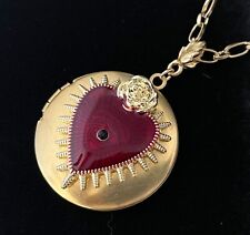 Sacred heart locket for sale  Laguna Beach