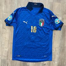 Camiseta deportiva de fútbol para el hogar de Italia Puma 2020 - talla grande *Leer segunda mano  Embacar hacia Mexico