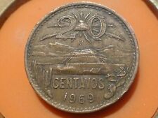 Mexique centavos 1969 d'occasion  Pont-de-l'Arche