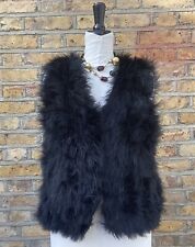Black marabou fluffy for sale  LONDON