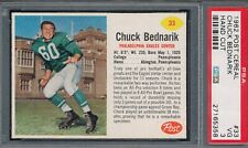 CONCRETO CHARLIE PSA 3 EN MUY BUEN ESTADO CHUCK BEDNARIK HOF 1962 POST #33 GRADO NFL RARO TPHLC segunda mano  Embacar hacia Argentina