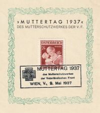 österreich muttertag 1937 gebraucht kaufen  Niederkrüchten