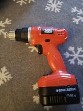 Taladro/controlador Black and Decker HP131 9,6 V sin cargador, usado segunda mano  Embacar hacia Argentina