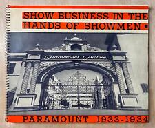 Libro de expositores Paramount Pictures 1933-1934 Hermanos Marx Mae West Dietrich Más segunda mano  Embacar hacia Mexico