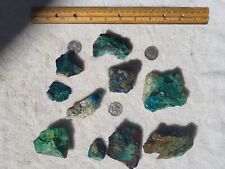 Pedra de rocha mineral azul verde malaquita azurita 800 gramas comprar usado  Enviando para Brazil