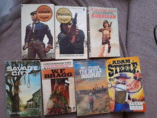 Vintage western paperbacks for sale  SHEFFIELD