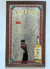 Espejo de pared Jameson Premium importado barra de whisky 25,5"" X 15,5"" hombre cueva irlandés segunda mano  Embacar hacia Argentina