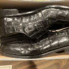 crocodile mens dress shoes for sale  Stillwater