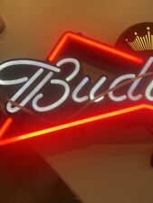 Vintage budweiser neon for sale  CANVEY ISLAND