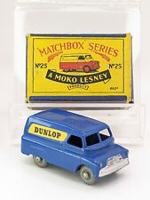 Camión Matchbox Lesney 25a Bedford Dunlop Van 1957 muy nuevo sin usar, en caja de colección diecast juguete car segunda mano  Embacar hacia Argentina