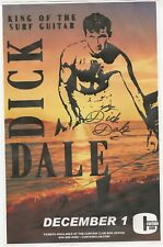 Cartaz autografado de show de Dick Dale Kinf Of The Surf Guitar comprar usado  Enviando para Brazil