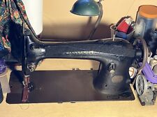 SINGER Walking Foot Industrial Leather Sewing Machine Complete With Table for sale  Valley Stream