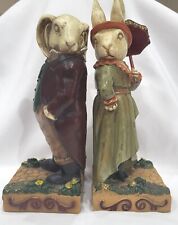 Rabbit bookends old for sale  Mountain Rest