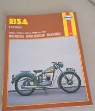 bsa workshop manual for sale  LLANELLI
