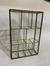 Brass glass mini for sale  READING