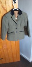 Equetech tweed jacket for sale  PONTYPOOL