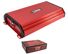 DS18 S1200.4/RD 1200 Watt Full Range 4-Channel Amplifier Car Speaker Sub Amp Red for sale  Shipping to South Africa