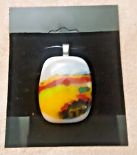 Glass pendant handmade for sale  Lockport