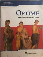 Optime. manuale grammatica usato  Fiumefreddo Di Sicilia