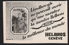 Publicité 1927 montre d'occasion  Grasse