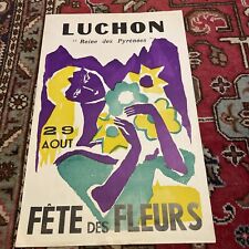 Luchon fete fleurs d'occasion  Albi