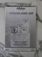 Manual albion stainless for sale  Shipping to Ireland