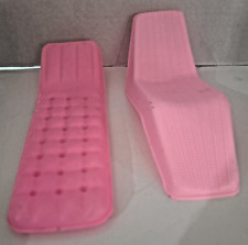 Used, Mattel Barbie Pool Float Raft 1989 + Arco Chaise Lounge Pool Chair 1987 Pink VTG for sale  Shipping to South Africa