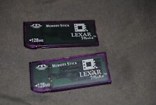 LEXAR Media 128MB 128 Megabyte Memory Stick - Purple, used for sale  Shipping to South Africa