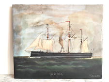 Antique maritime painting for sale  SOUTHSEA