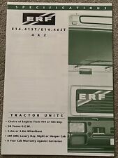 Erf truck specifications for sale  UK