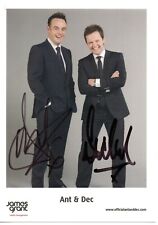 Ant & Dec Comedy Duo  Presenters Signed 8x6 Col Photo  Autographed for sale  Shipping to South Africa