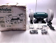 Metabo DS 200 Bench Grinder 619200000 230V 50Hz 2980 RPM 2.3A 230V 60Hz 3560 RPM for sale  Shipping to South Africa
