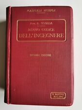 1912 manuale hoepli usato  Venezia