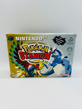 ALEMÃO Pokemon Stadium 2 Nintendo 64 N64 CAIXA COMPLETA MANUAL comprar usado  Enviando para Brazil