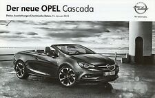 Opel cascada 2013 d'occasion  Expédié en Belgium