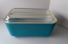Vintage Pyrex  blue refrigerator dish - 0502with Lid.  Lid Has Chip for sale  Shipping to South Africa