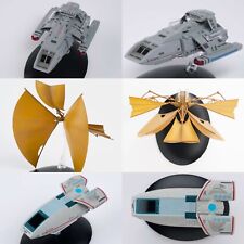 Eaglemoss Star Trek DS9 COMBO! Runabout Danube, Chaffee Type 10 & Bajoran Solar! comprar usado  Enviando para Brazil