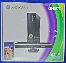 Sistema de console de jogos Xbox 360 S 4GB Kinect completo na caixa com Kinect, Game & Live comprar usado  Enviando para Brazil