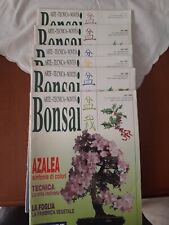 Lotto n.6 riviste bonsai italiano Numeri  4-6-7-8-9-10 anno 1992-93 come nuovi, usato usato  Vicovaro