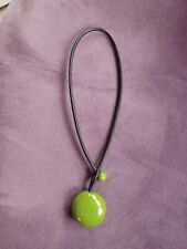 Collier galet vert d'occasion  Romorantin-Lanthenay