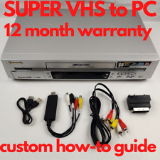 Super vhs video for sale  WHITBY