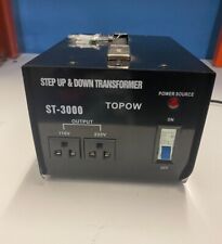 Transformador conversor de tensão de energia elétrica Step Up and Down 3000 Watt Topow comprar usado  Enviando para Brazil