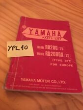 Yamaha parts list d'occasion  Decize