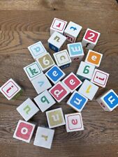 Elc wooden alphabet for sale  CHESTERFIELD
