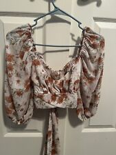 floral sleeve blouses long for sale  Yuba City