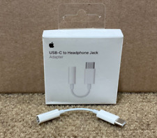 Adaptador conector para auriculares Apple USB tipo C a 3.5 mm MU7E2AM/A ✅❤️️✅❤️️ CAJA ABIERTA segunda mano  Embacar hacia Argentina