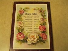 Wooden home rules for sale  Gallipolis